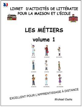 Vocabulaire Les métiers vol 1 French vocabulary jobs 450 TPT