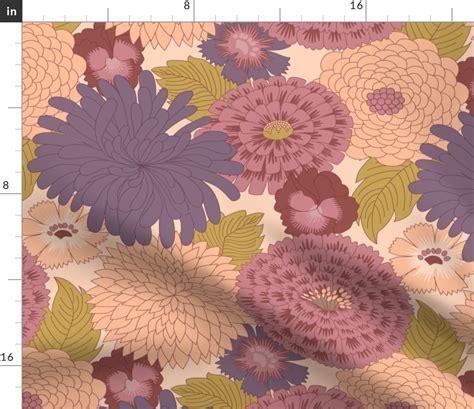 Peach Fuzz Pantone Color Of The Year Fabric Spoonflower