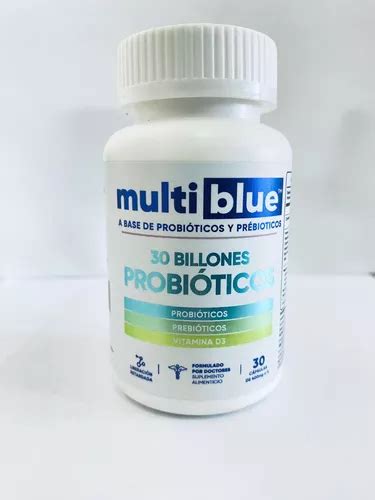 Multiblue Millones De Probioticos Prebioticos Caps Sabor Sin