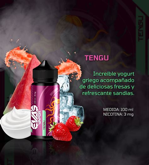 Liquidos Vapeador Evas Vapor Ml Mg Tengu Vapeadores Oeste