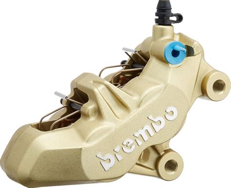 Brembo Four Piston Calipers Right Gold 4pot Casting