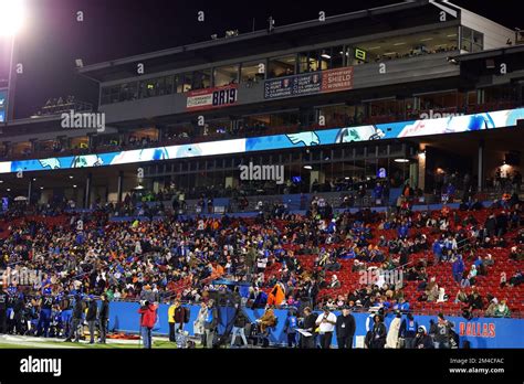 Toyota Stadium during the 2nd quarter of the 2022 Frisco Bowl college football game, at Toyota ...