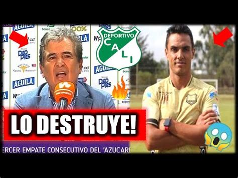 BRUTAL JORGE LUIS PINTO Y UNA ADVERTENCIA AL TECNICO DE AGUILAS SE