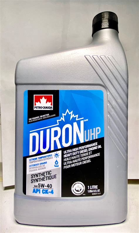 Petro-Canada DURON™ UHP 5W-40 API CK-4 - 5w-40 - Ölanalysen und ...