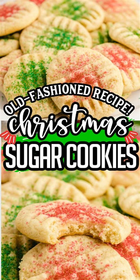 These Old Fashioned Christmas Sugar Cookies Are A Classic Christmas