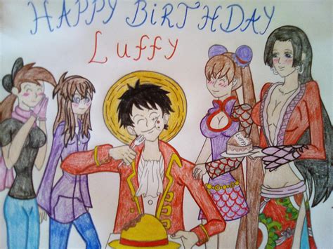 Happy Birthday Luffy 55 By Lrowling On Deviantart