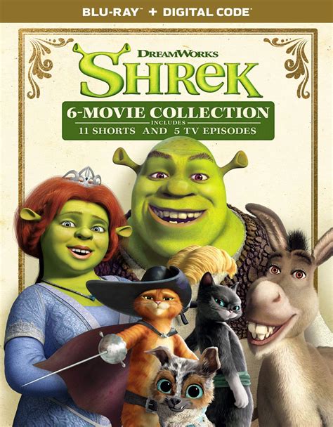 Mua Shrek 6 Movie Collection Blu Ray Digital Shrek 6 Movie