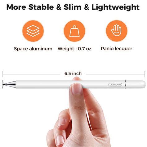 Joyroom Jr Bp560 Excellent Series Portable Passive Stylus Pen White