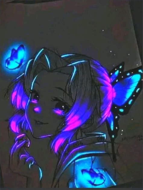 Pin By Nathalie Akhizia Garcenila On Pins By You Anime Canvas Art Glowing Art Best Anime