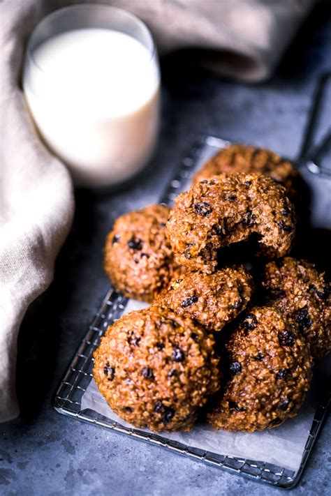 Oatmeal Raisin Protein Cookies One Clever Chef