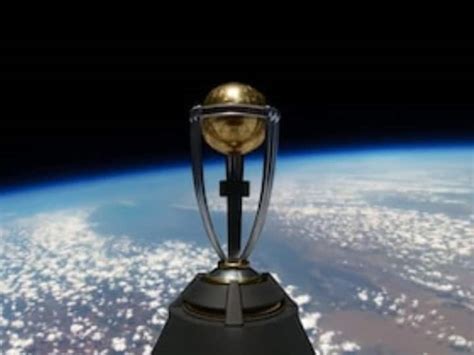 ICC World Cup 2023 Trophy Becomes One Of First Official Sporting Trophies To Send To Space