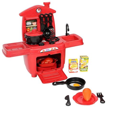 Kit Cozinha Infantil De Brinquedo Panelinhas Comidinhas Colorido