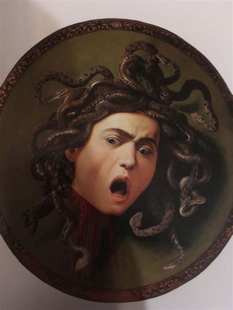 The Head Of Medusa Caravaggio Michelangelo Merisi Da Caravaggio C