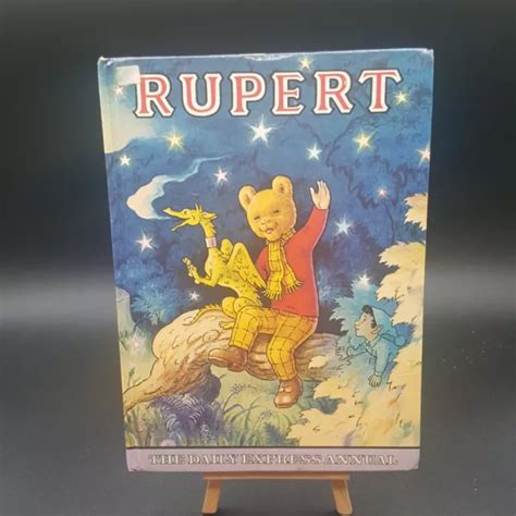 Rupert Bear Daily Express Annual Original Birthday Gift Un Clipped