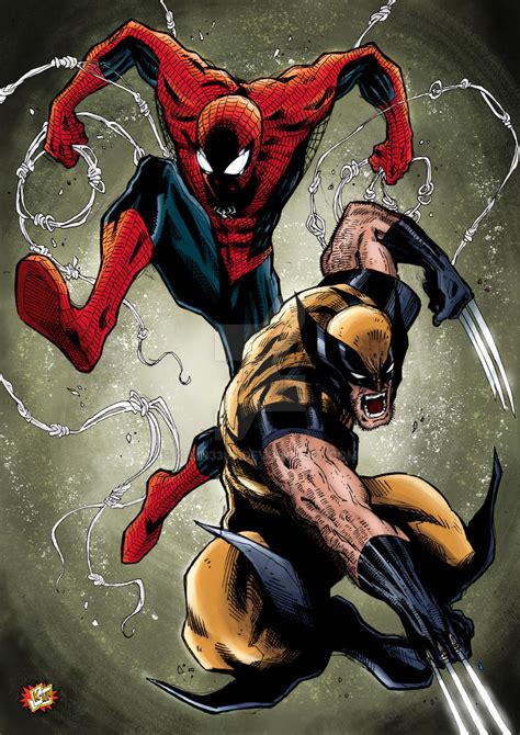 Spider Wolverine By K Lin3388 On Deviantart