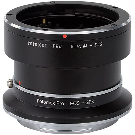 Fotodiox Pro Lens Mount Adapter Kit For Kiev Kiev Eos Gfx Pro