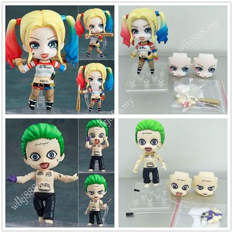 Nendoroid Suicide Squad Joker 671 Harley Quinn 672 Change Face Action