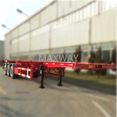 Yard Terminal Foot Skeleton Skeletal Trailer Ft Container Chassis