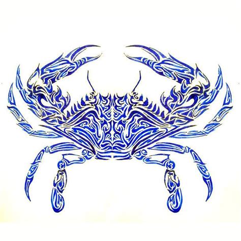 Blue Crab Tattoo Design | Crab tattoo, Tattoo designs, Crab