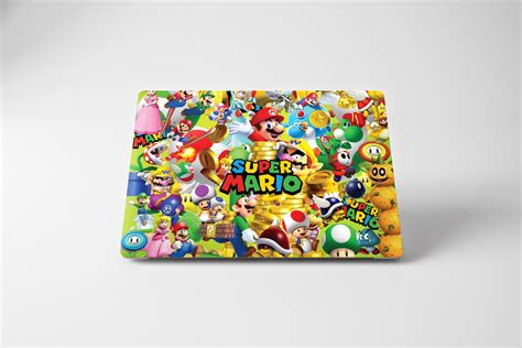 laptop skin super mario  zealand  grafix wall art