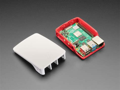 Official Raspberry Pi Foundation Raspberry Pi Case Red White Id