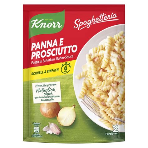 Knorr Spaghetteria Prosciutto Nudel Fertiggericht 166g günstig online