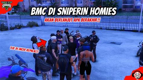 Gta V Roleplay Bmc Lagi Ngobrol Di Sniperin Anak Homies Di Garasi