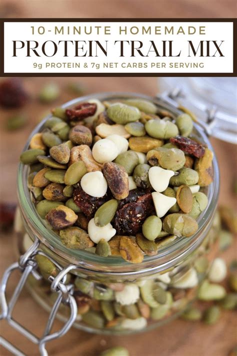 How To Make High Protein Trail Mix Trail Mix Trail Mix Recipes