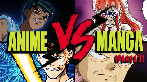 Yu Yu Hakusho Anime Vs Manga Parte Torneo De Genkai Youtube