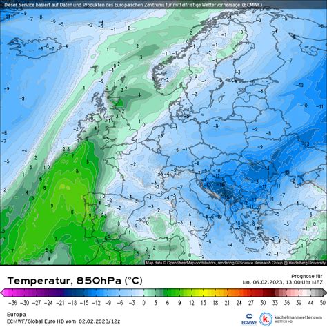 Kachelmannwetter On Twitter An Der 1500 Meter Temperatur Sieht Man