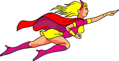 A Superwoman Flying Clipart Full Size Clipart 211291 Pinclipart