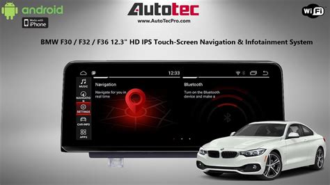 Autotecpro Bmw F30 F32 F34 Nbt 12 3 Hd Android Screen Navigation