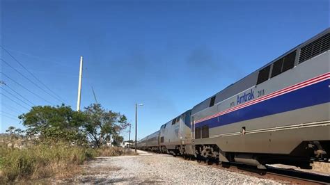 Amtrak 184 Phase Iv Heritage Unit Leading P097 Silver Meteor 2020 Before It Got Repainted In