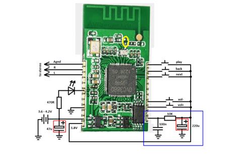 Bluetooth Module Circuit Diagram - Headcontrolsystem