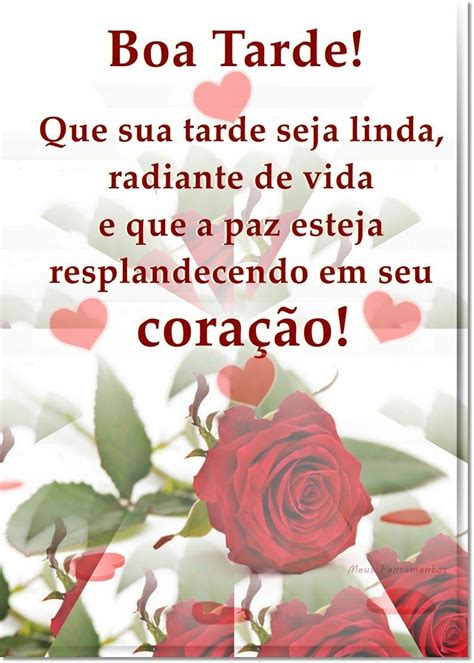 21 Lindas Mensagens Com Imagens De Boa Tarde Para Whatsapp