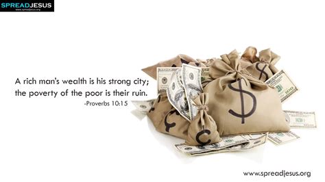 Proverbs 1015 Bible Quotes Hd Wallpapers Download A Rich Mans Wealth