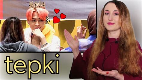 Jiminden Flört Etmeyi Öğren Tepki Kpop Tepkİ Kpop Reaction Bts