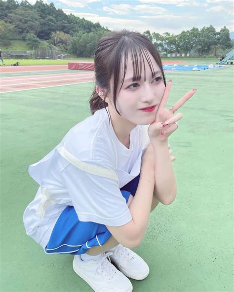 三浦菜々子さんのインスタグラム写真 三浦菜々子Instagram ぴーす 白キャン 真っ白なキャンバス アイドル idol