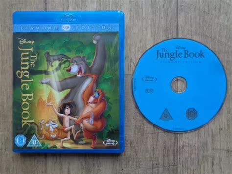 Disney The Jungle Book Diamond Edition Animated Blu Ray Dvd Film Movie