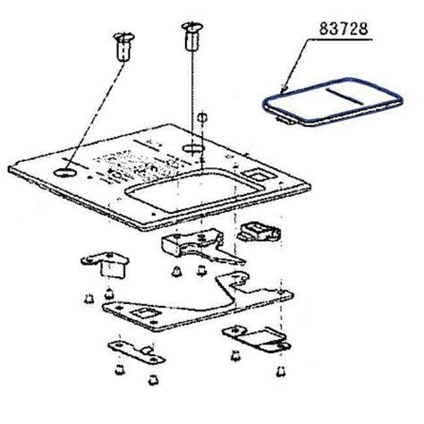 Juki Hook Cover Fits Models Hzl K Hzl K