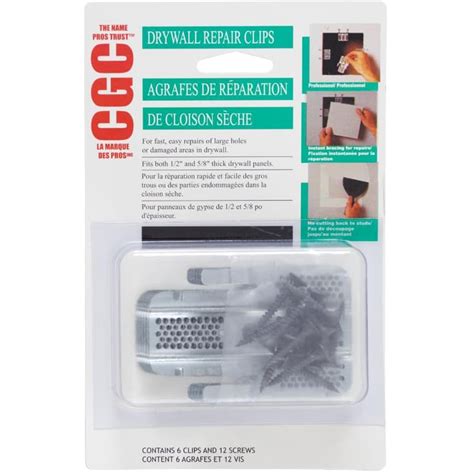 CGC Drywall Repair Clips - 6 Pack | Home Hardware