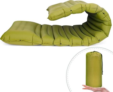 Fun Pac Sleeping Pad For Camping With Pillow 5 Ultra