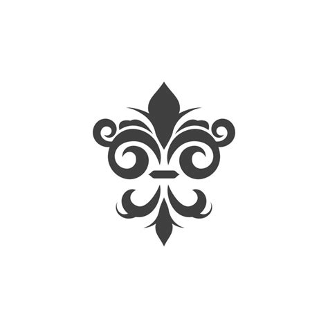 Fleur De Lis Vector Icon Design 12758864 Vector Art At Vecteezy