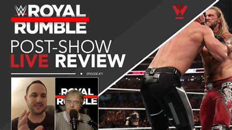 Wrestleview Live Wwe Royal Rumble Results And Review Youtube