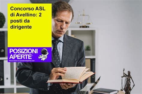 Concorso Asl Di Avellino Posti Da Dirigente