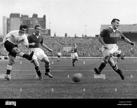 Bobby Smith Of Tottenham Hotspur In Action During A League Match