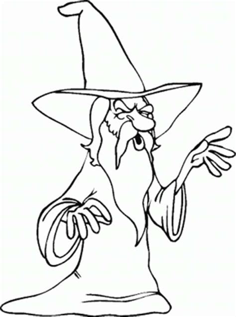 Merlin Coloring Pages