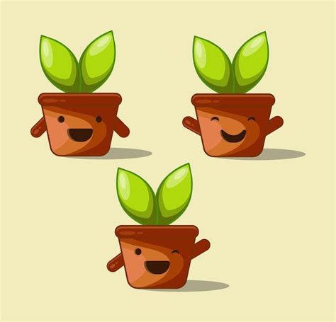 Vectores E Ilustraciones De Plantas Animadas Para Descargar Gratis