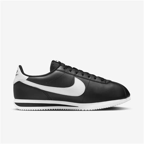 Buy Nike Cortez Leather Mens Shoes Blackwhite Nike Uae Official