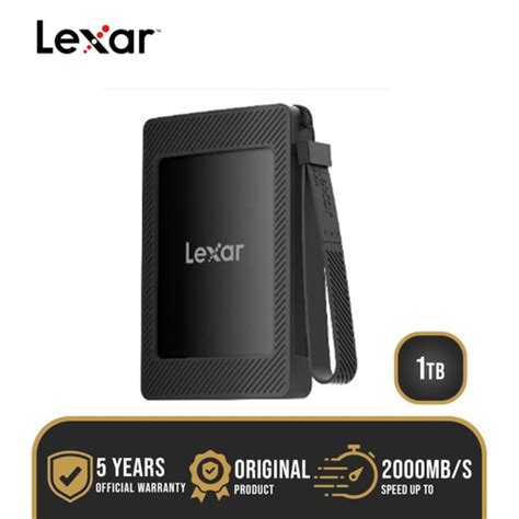 Promo Ssd Lexar Sl500 Magnetic 1tb Ssd Eksternal Portable With Magnetic Usb C Usb A Cicil 0